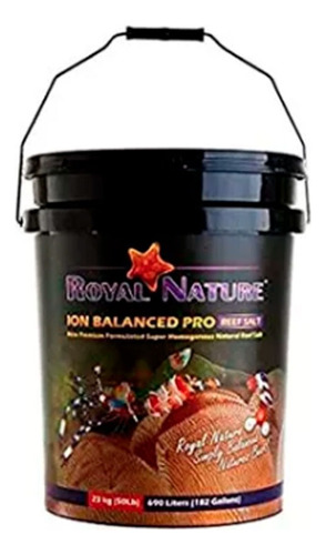 Sal Royal Nature Ion Balanced Pro 10kg Balde Aquário Marinho