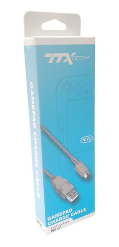 Cable Usb Cargador Wii U Gamepad 3 Metros De Largo Kmd