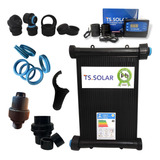 Kit 60 Placas 3mt - Aquecedor Solar Piscina - 54m² Ts Rosca