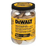 Galletas De Madera Para Carpintería Dewalt Dw6825 # 20 X100