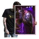 Quadro Decoração Rock Metal Ronnie James Dio Tam A2 15