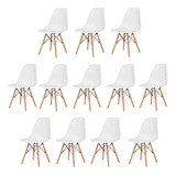 Silla Eames Moderna 12pz Minimalista Para Comedor Y Oficina