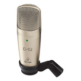 Micrófono Condenser Usb Behringer C1u Home Studio