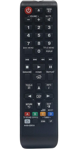Control Remoto Ah59-02603a Para Samsung  Ht-f4500 Htf4500/za