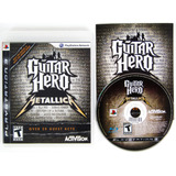Guitar Hero Metallica Ps3 Playstation 3 Fisico Usado