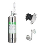 Sistema Gerador De Co2 P/ Aquário Kit Completo Cilindro Inox