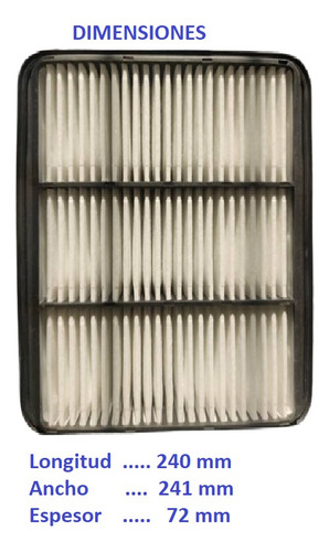 Filtro Aire Luv Dmax 2006 2007 2008 2009 2010 2011 2012 2013 Foto 5