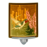 La Porcelana Jardin Dulce Nectar De Colibri Lithopane De 