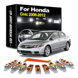 Honda Civic 2006 - 2012 Kit Luces Led Interior Canbus