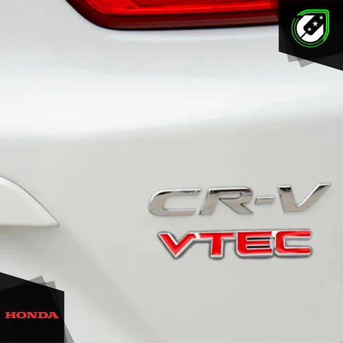 Emblema Vtec Para Honda Civic Accord Odyssey Fit Crv Foto 7