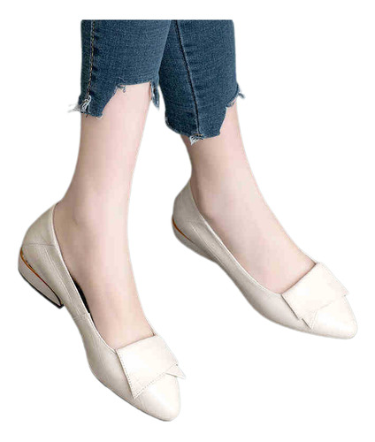 Zapatos De Cuero Suave Con Suela Suave Para Mujer