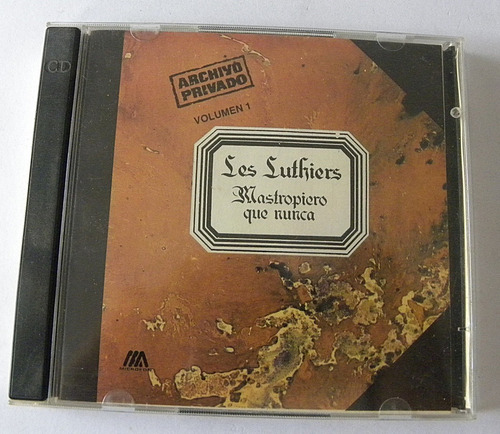 Les Luthiers - Mastropiero Que Nunca - Vol. 1 - Cd