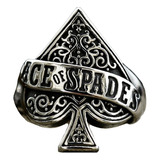 Anillo Ace De Espada Titanio Hombre Moda 2024