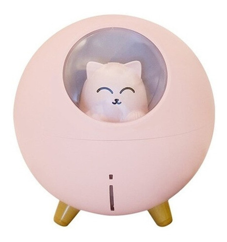  Planet Cat Humidifier 1-tx5 Con Voltaje De 5v Rosa