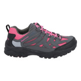 Zapatilla Outdoor Bajo Gris-rosa  Blacksheep Puyehue