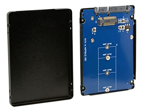 Adaptador Ssd M.2 Ngff Sata A 2.5 Sata Con Estuche Metálico