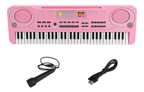 Instrumento Musical Piano Teclado Digital Usb Órgano