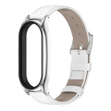 Correa De Reloj De Cuero Genuino For Xiaomi Mi Band 7/7 Nfc