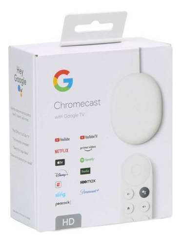 Google Chromecast 4 Con Google Tv Hd