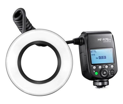 Macro Ring Flash Godox Mf-r76n Ttl Para Nikon