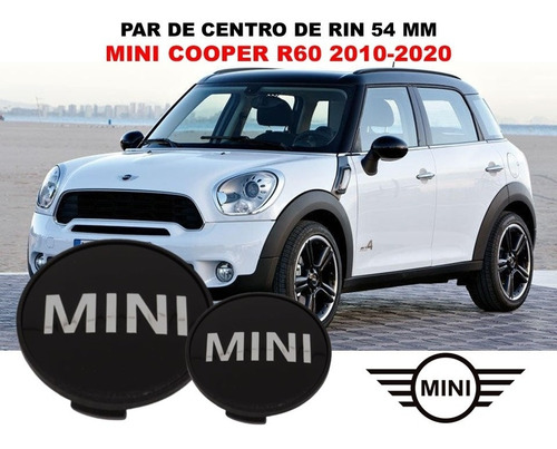 Par De Centros De Rin Mini Cooper R60 2010-2020 54 Mm