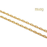 Corrente Masculina Cartier Em Ouro 18k 60cm Cor Amarelo