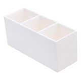 Soporte Para Brochas De Un Blanco 19,9x6,9x8,8 Cm