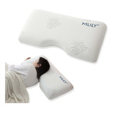 Mlily Almohada Lateral Para Dormir, Almohada Cervical Para D