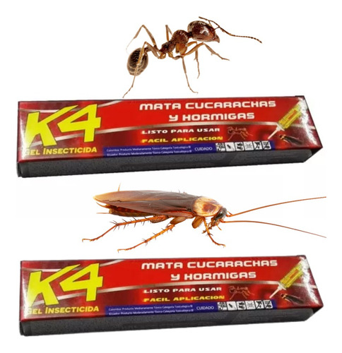 Mata Cucarachas Hormigas X2 K4 - g a $1750