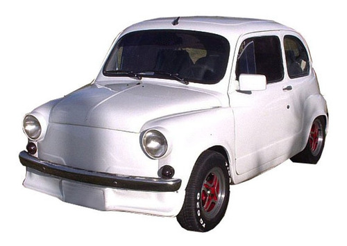 Spoiler Fiat 600 Con Porta Patente Delantero