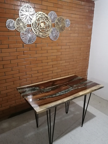 Mesa De Resina Epoxica Alta Calidad De Lujo Exclusiva!