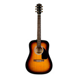 Pack De Guitarra Acústica Fender Fa-115 Dreadnought, Garantí