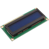 El Display Lcd Pantalla 16x2 1602a Fondo Azul Arduino Modulo