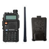 Rádio Comunicador Ht Dual Band Uv-5r + Bateria + Antena + Nf