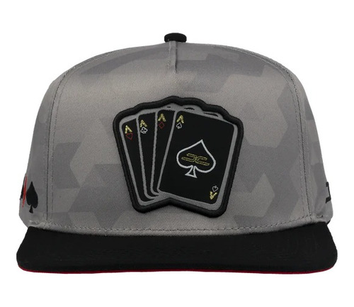 Jc Hats Poker Camo Sand Gorra Snapback