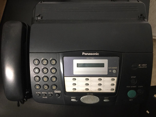 Aparelho De Fax Panasonic Funcionando - Pouco Uso