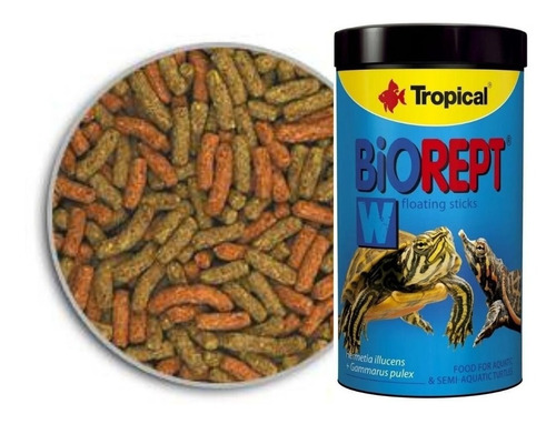 Alimento Para Tortugas Biorep W Acuáticas Semiacuáticas 75g