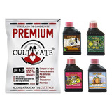 Sustrato Cultivate Premium 80lts Under Veg Bloom Bud 250ml