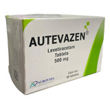 Autevazen Levetiracetam 500 Mg Caja Con 60 Tabletas