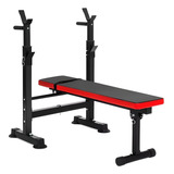 Press Banca Abdominal Reclinable Para Pesas Con Rack