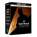 4k Ultra Hd + Blu-ray Batman 4 Film Collection 1989 - 1997