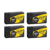 Pack X 4 Gomas De Borrar Deli Negra 3043 Exam Premium