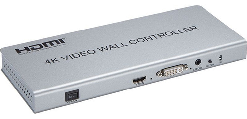 Controlador De Parede De Vídeo 4k, Dvi, Hdmi 1 Entrada 4