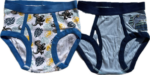 Slip Boxer Jurassic World Dinosaurios Pack X 2