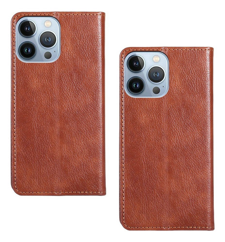 2×funda Celular For Samsung Protector Case De Cuero Cartera