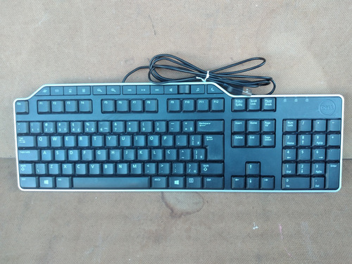 Teclado Multimídia Empresarial Dell- Kb522 Semi Novo 