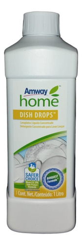 Detergente Dish Drops Para Louças Concentrado Amway Home 1 L