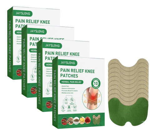 Parche Térmico Q Knee L98q For Aliviar El Dolor Rodilla