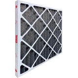 Filtro De Aire Carbón Activado Plisado 24x24x1 Merv8 | 6pack