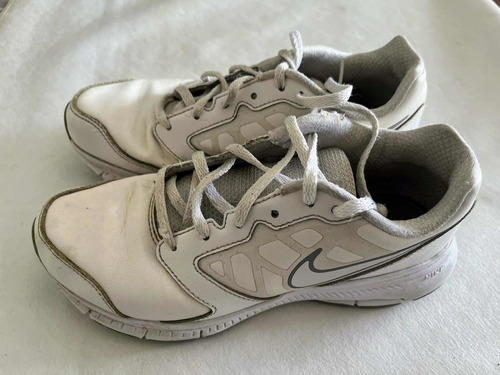 Zapatillas Nike Blancas Originales Usadas Talle 35.5 Us 4,5y